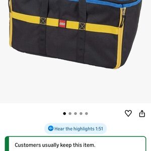 LEGO Storage 4 -Piece Tote and Play Mat